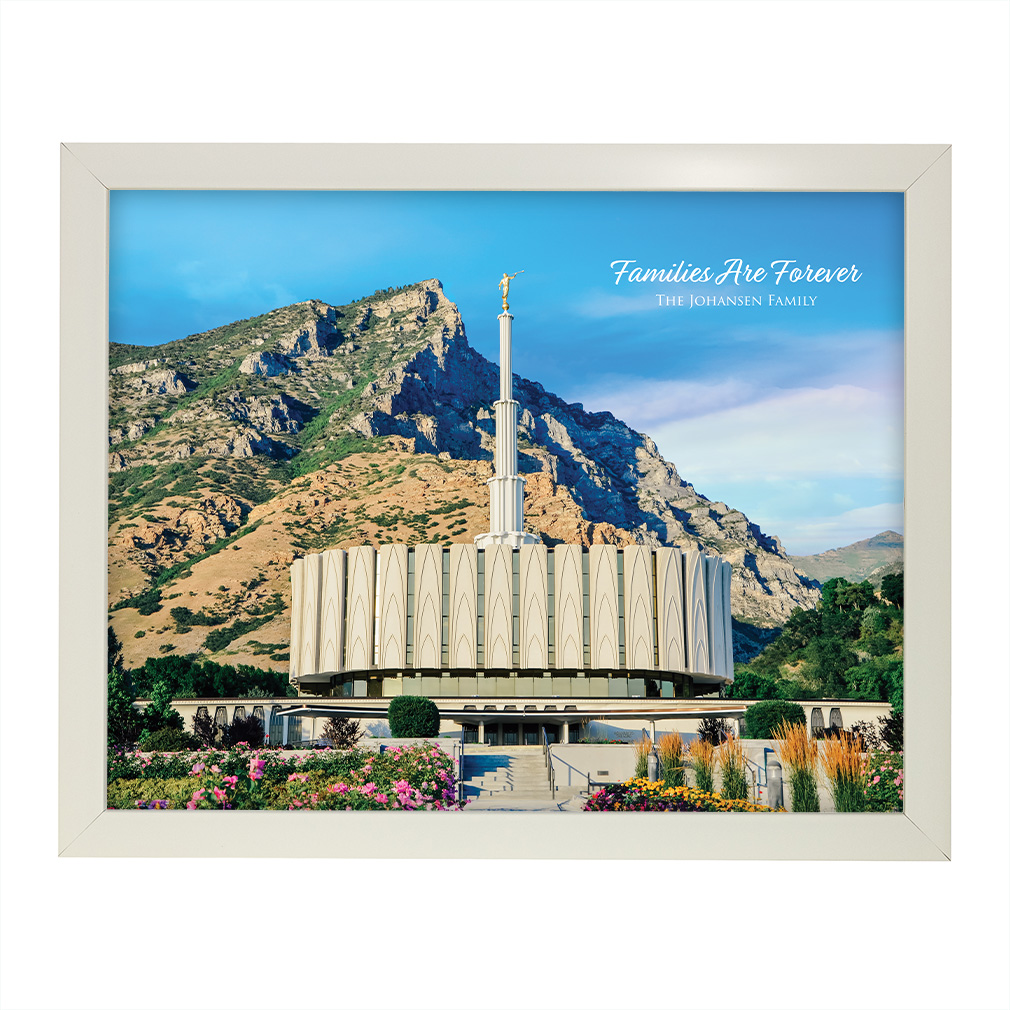 Provo Temple - Blue Day Provo Temple - Blue Day